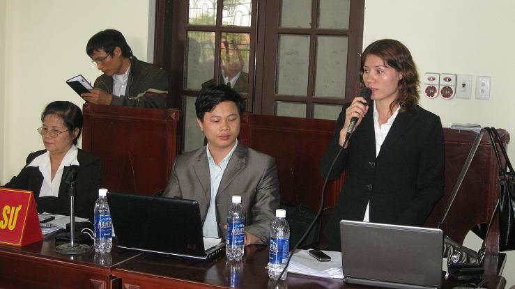 Phiên toà xét xử vụ án liên quan tới cái chết của chị Lại Thị Mai