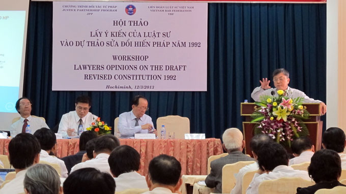 Liên đoàn luật sư Việt Nam hiến định địa vị pháp lý
