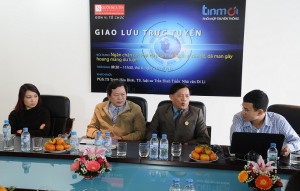 Văn phòng luật sư Hà Nội giao lưu trực tuyến với các khách mời