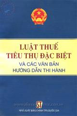 Luật thuế Tiêu thụ đặc biệt 2008