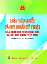 Luật tiêu chuẩn và quy chuẩn kỹ thuật