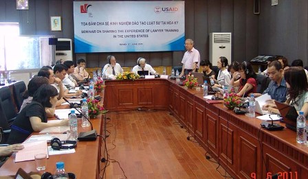 Đào tạo luật sư phải gắn với thực tế