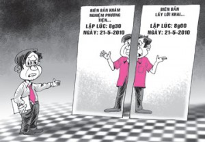 Luật sư bào chữa phát hiện hồ sơ án bất thường