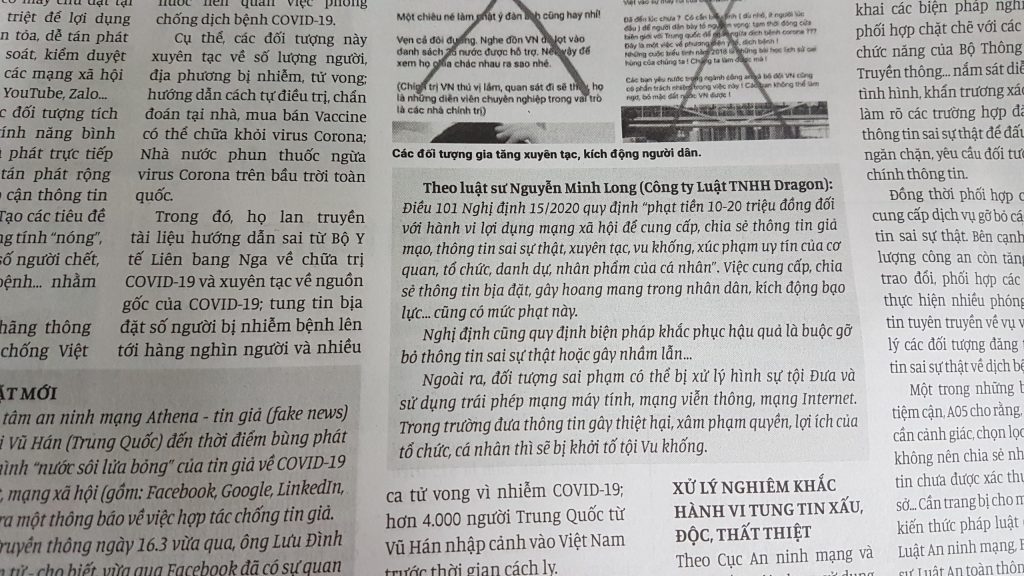 Người không đeo khẩu trang nơi công cộng bị xử lý như thế nào?
