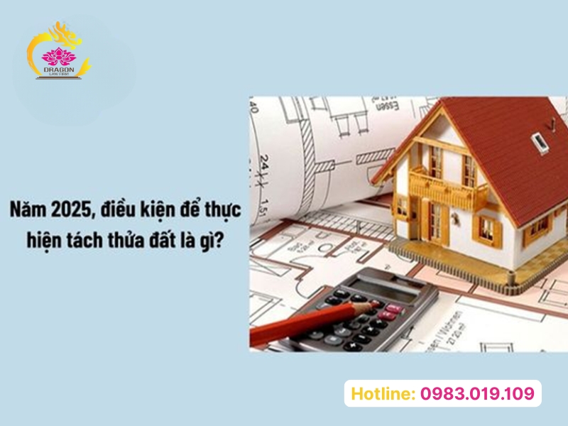 Điều kiện tách thửa đất theo quy định hiện hành Điều kiện tách thửa đất theo quy định hiện hành