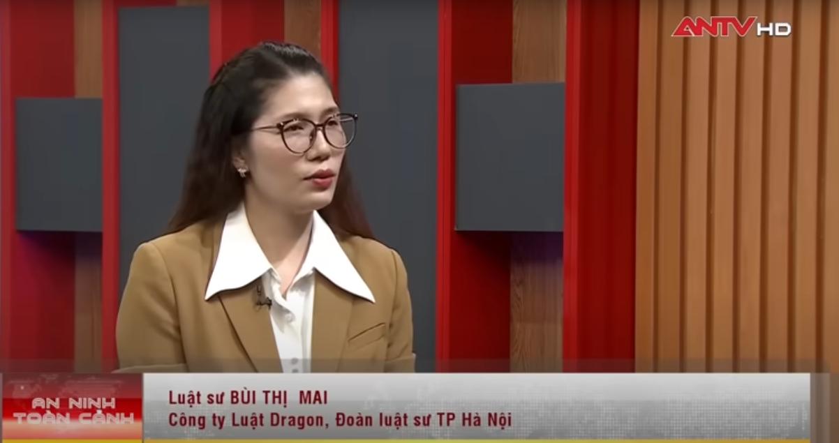Góc nhìn chuyên gia ANTV: Luật sư Bùi Thị Mai cảnh báo rủi ro pháp lý từ vụ Hoàng Hường Canh Bao Rui Ro Phap Ly Tu Vu Hoang Huong1