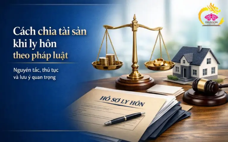 Cách chia tài sản khi ly hôn theo pháp luật: Nguyên tắc, thủ tục và lưu ý quan trọng