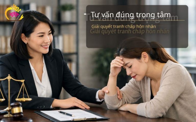 Luật sư giải quyết tranh chấp hôn nhân nhanh, đúng hướng