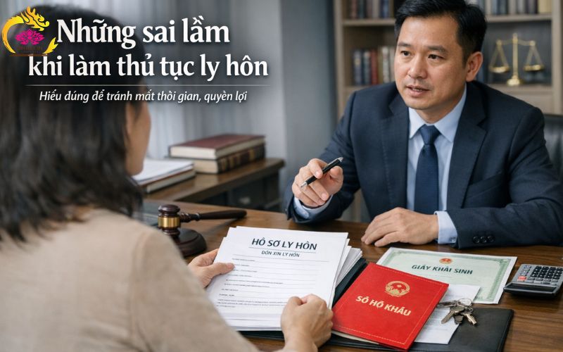 Những sai lầm khi làm thủ tục ly hôn khiến nhiều người mất thời gian và thiệt quyền lợi Nhung Sai Lam Khi Lam Thu Tuc Ly Hon 2