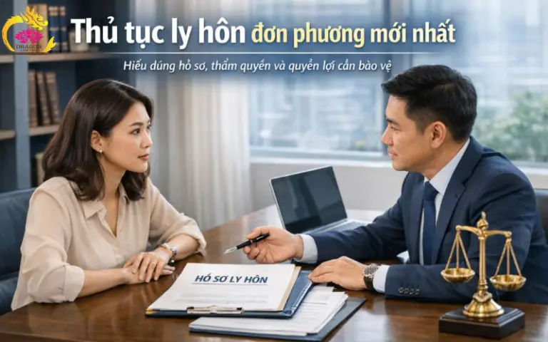 Thủ tục ly hôn đơn phương mới nhất: Hồ sơ, quy trình, thẩm quyền và lưu ý quan trọng