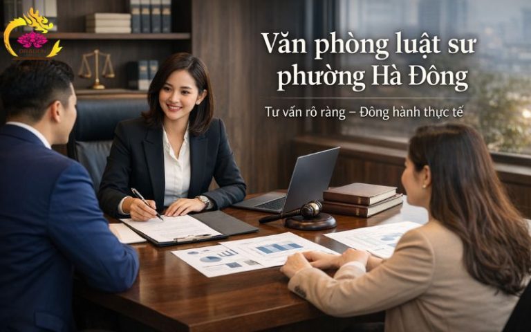 Văn phòng luật sư phường Hà Đông hỗ trợ đúng việc, đúng hướng, đúng thời điểm