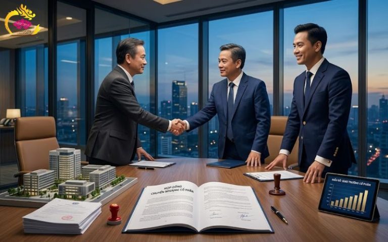 Mẫu và lưu ý pháp lý của hợp đồng chuyển nhượng cổ phần
