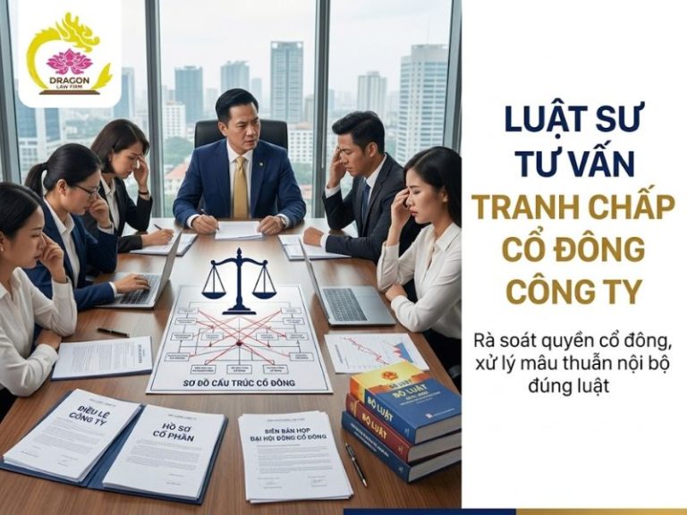 Luật sư tư vấn tranh chấp cổ đông công ty uy tín