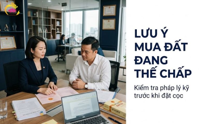Lưu ý mua đất đang thế chấp để tránh mất tiền oan