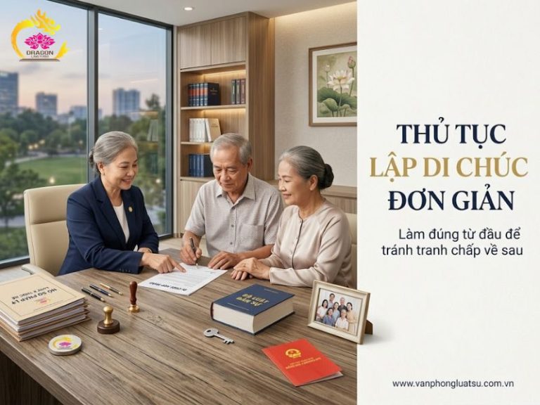 Thủ tục lập di chúc đơn giản, đúng luật, dễ thực hiện