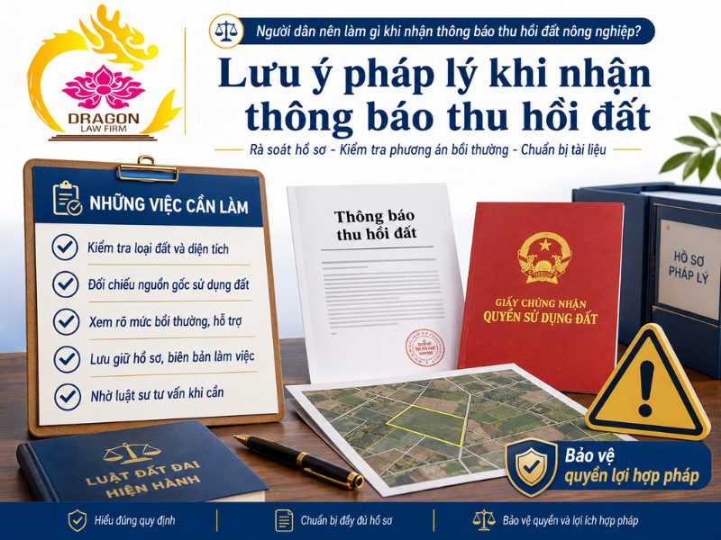 Đền bù đất nông nghiệp khi thu hồi 