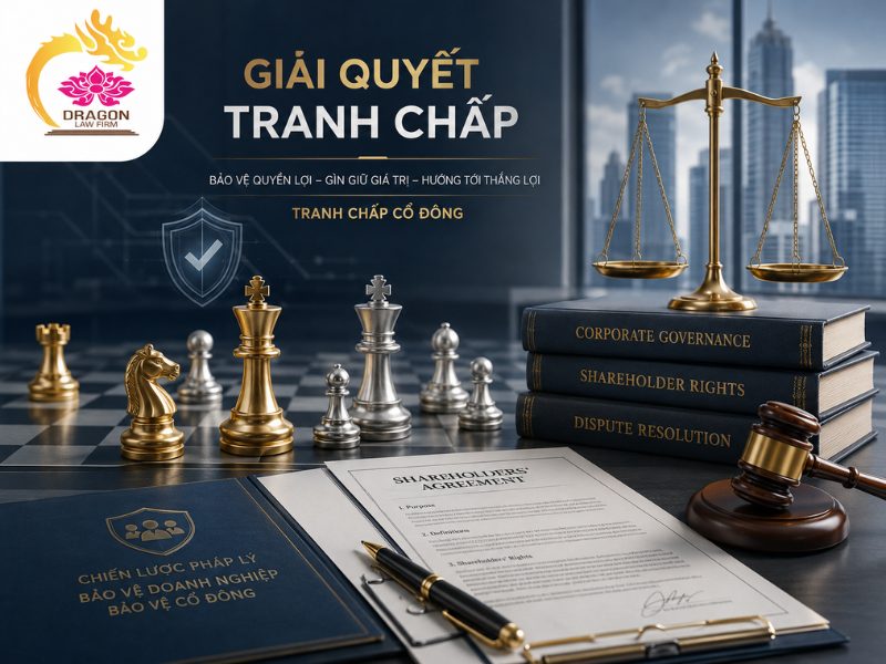 Luật sư giải quyết tranh chấp cổ đông bảo vệ quyền và lợi ích trong doanh nghiệp