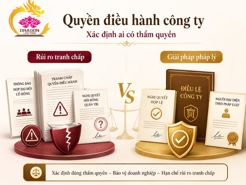 Cách xử lý Tranh chấp quyền điều hành công ty hiệu quả