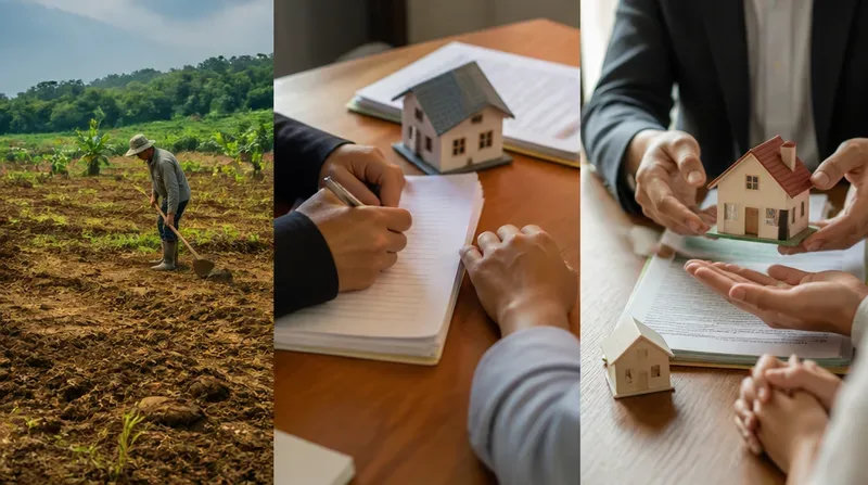 Các trường hợp thường gặp: đất khai hoang, giấy viết tay, đất cha mẹ để lại