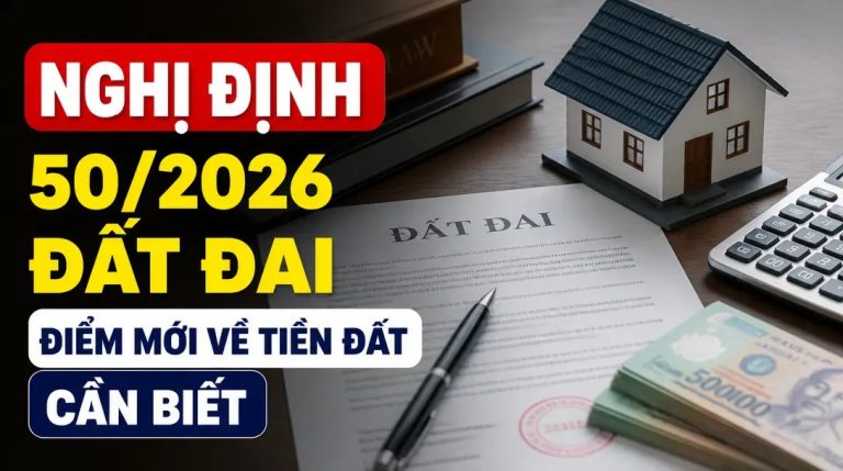 Nghị định 50/2026 Đất Đai: 6 Điểm mới quan trọng người dân và doanh nghiệp cần biết